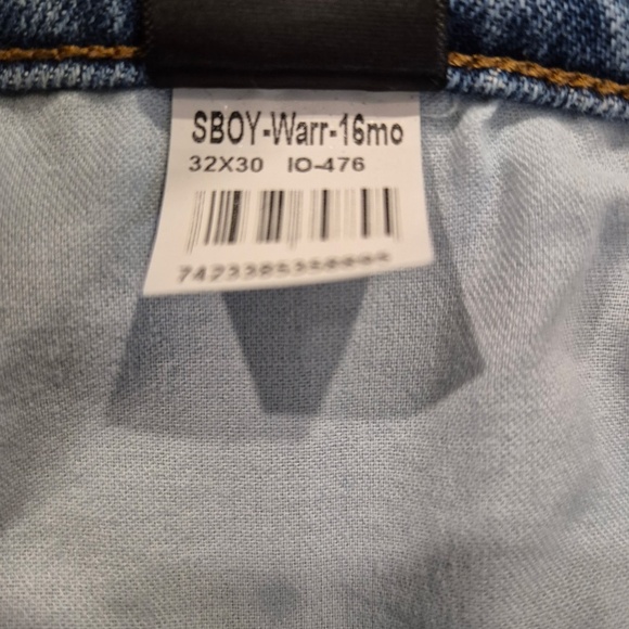 Mott & Bow Jeans | Slim Boyfriend - Light/Medium Blue | W 32 L 30 - Picture 4 of 4